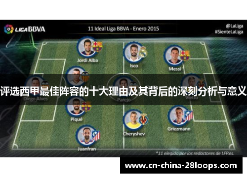 评选西甲最佳阵容的十大理由及其背后的深刻分析与意义